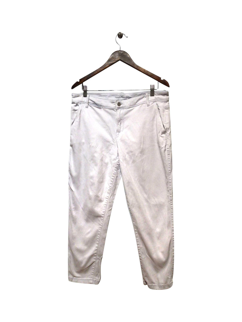 CALVIN KLEIN Regular fit Capri Pant in White  -  31x26