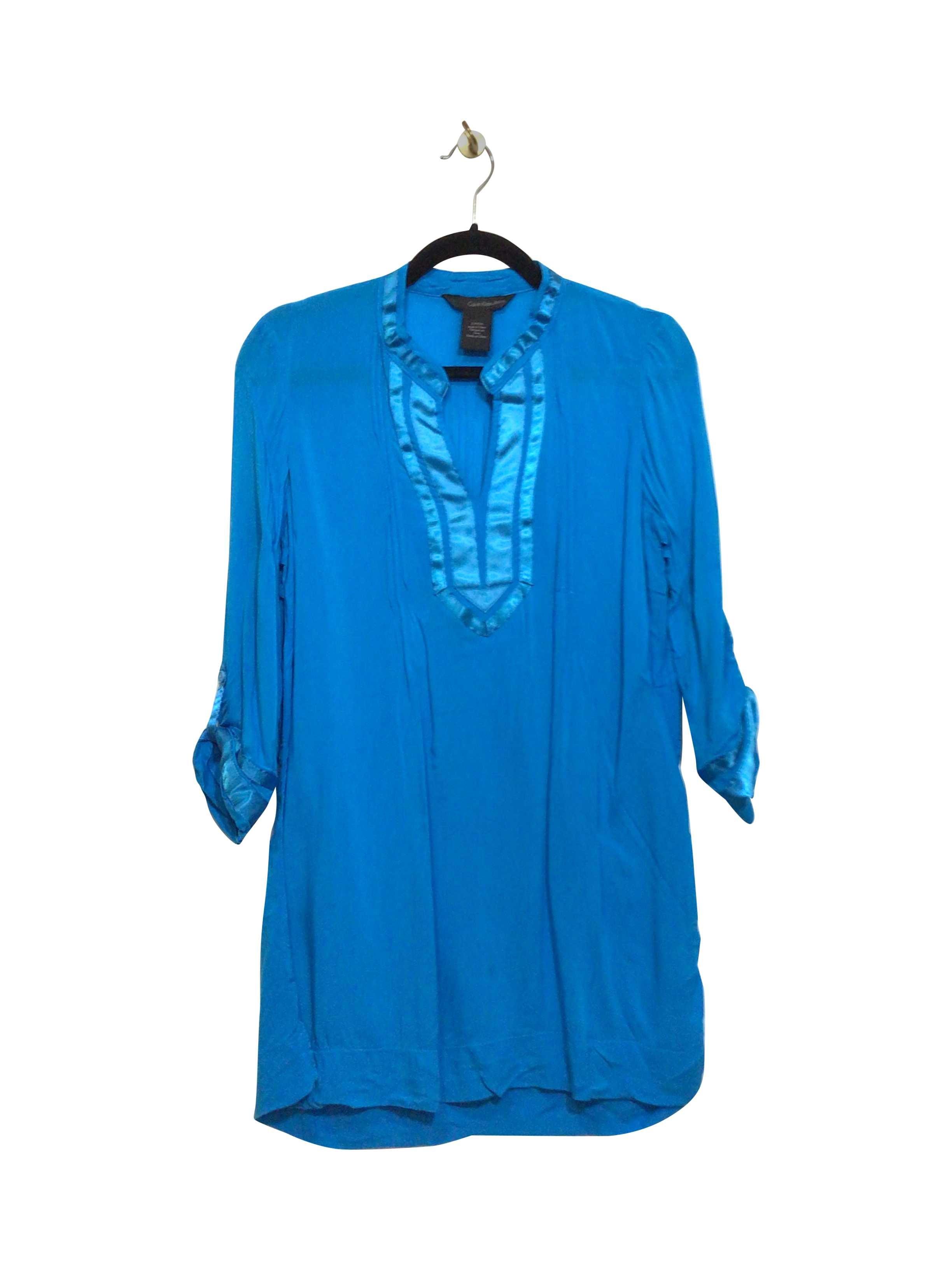 CALVIN KLEIN Regular fit Shift Dress in Blue  -  S