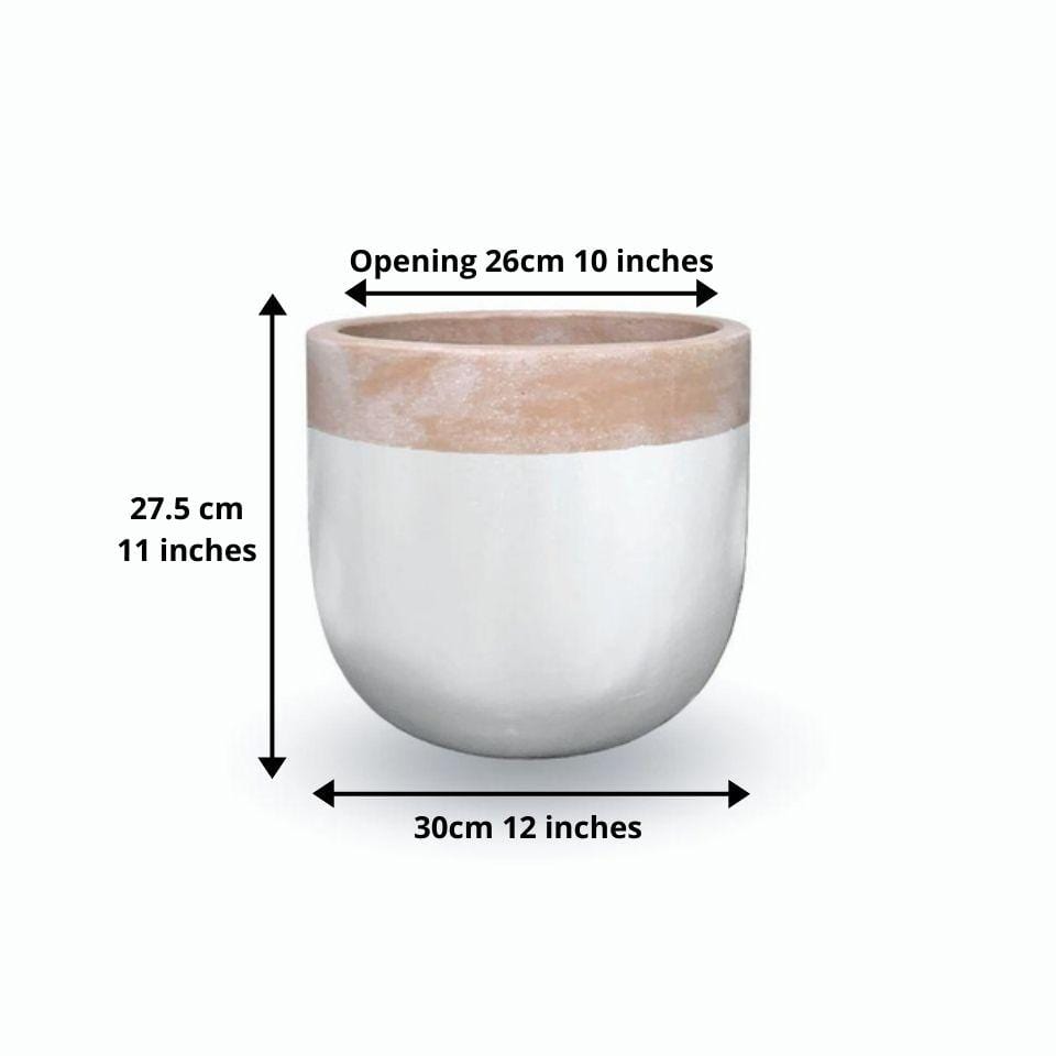 Camilo Glazed Planter 12''