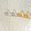 Style CAPITOLA: 'Night Star' Stud Earrings Silver