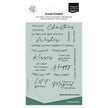 Vaessen Creative • Clear Stamps English Christmas Texts 20pcs