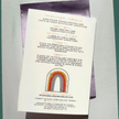 You Deserve a Rainbow Sticker Greeting Card