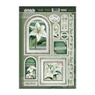 Heartfelt Lilies Card Topper Sheet