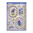 Pretty Pansies Card Topper Sheet