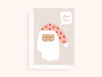 Carte de Noël pliée - format 5x7