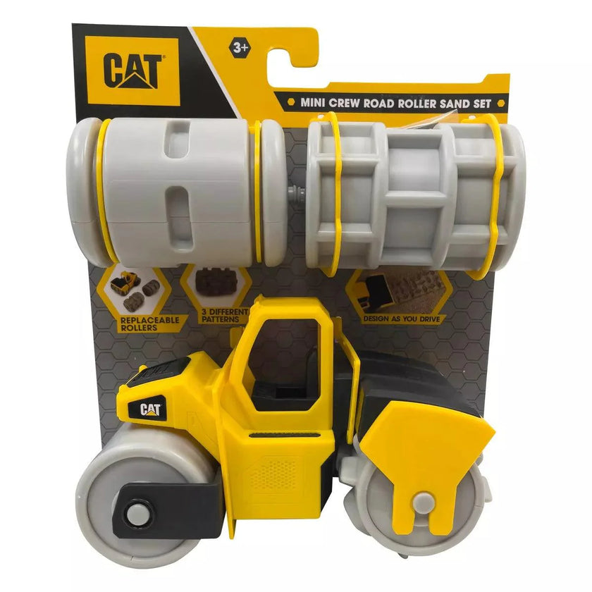 CAT - Mini Crew Road Roller Sand Set