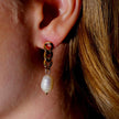 Boucles d'oreilles pendantes en perles d'eau douce naturelles CATH.