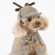 Purrrrelock Holmes Dog Cape Set | Plaid Pet and Dog Outfit