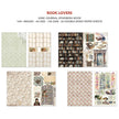 Book Lovers Junk Journal & Ephemera Book  A4 32/Pkg