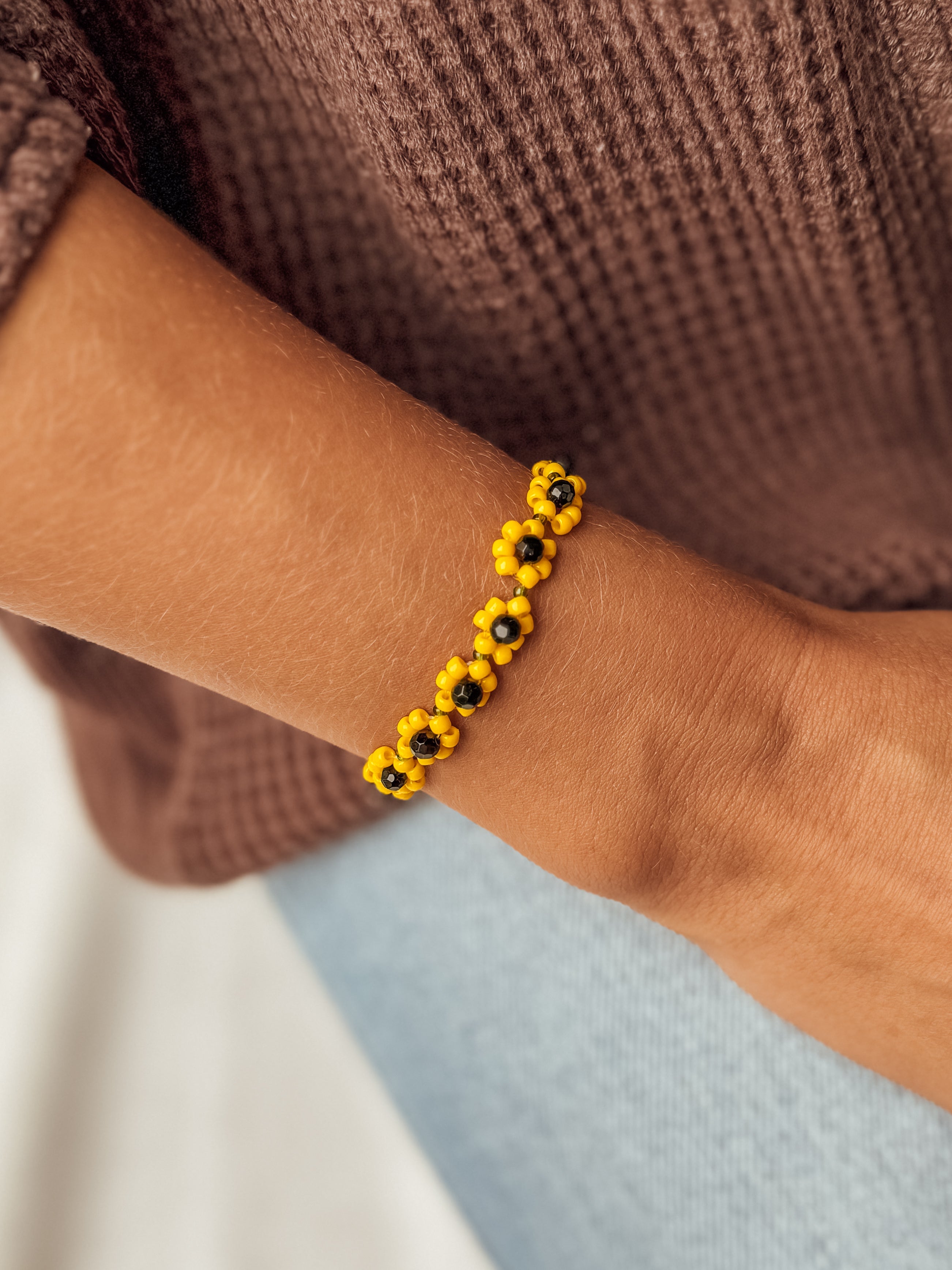 The Golden Grove Sunflower bracelets🌻