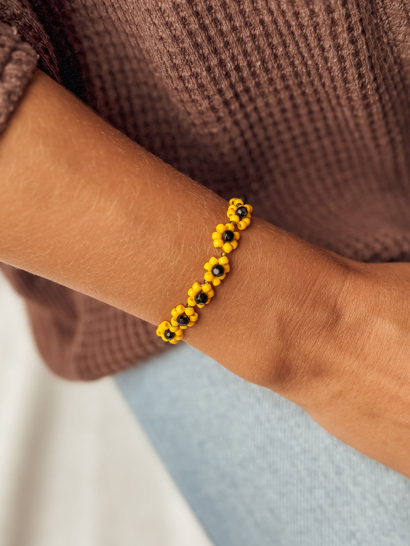 The Golden Grove Sunflower bracelets🌻