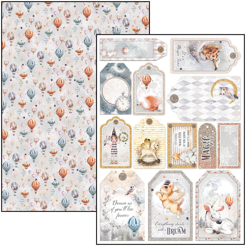 Dreamland Creative Pad A4 9/Pkg