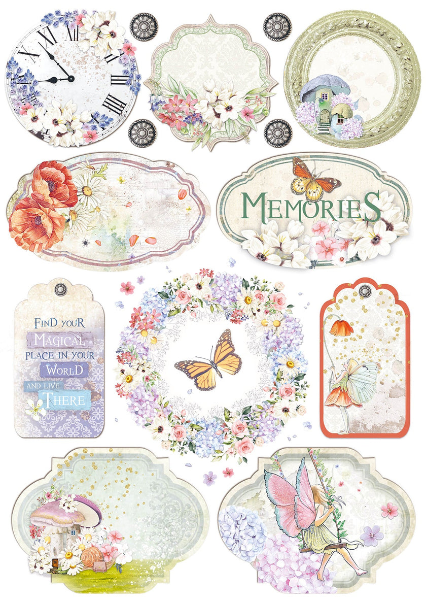 Ciao Bella Enchanted Land Creative Pad A4 9/Pkg
