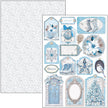 Elegance of Blue Creative Pad A4 9/Pkg
