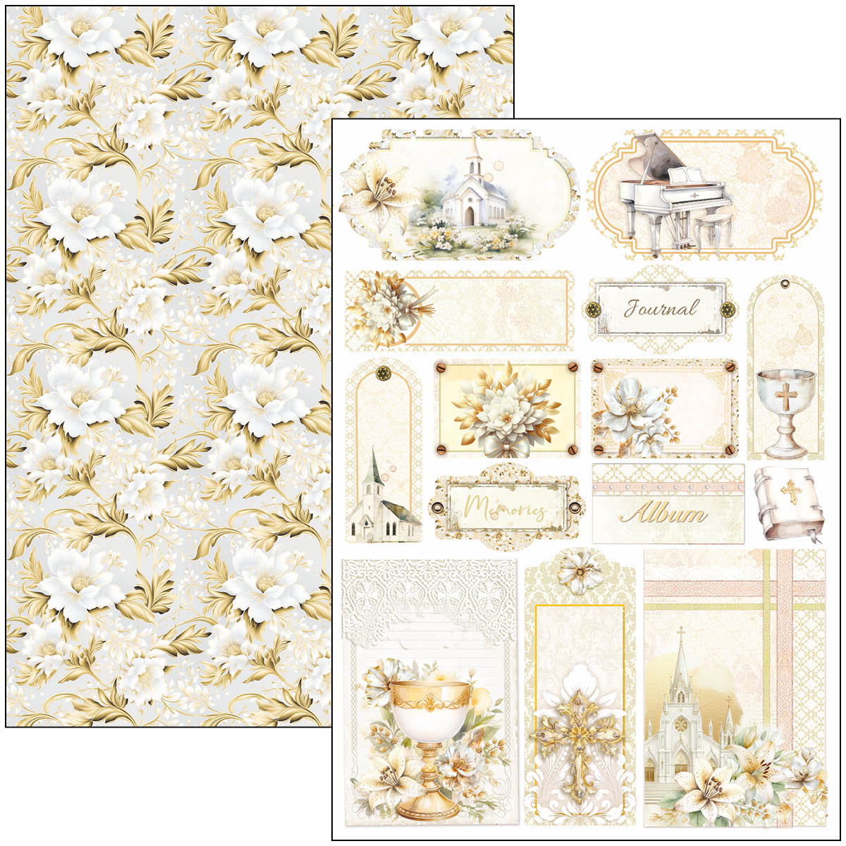 Blessing Day Creative Pad A4 9/Pkg