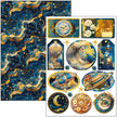 Celestial Creative Pad A4 9/Pkg