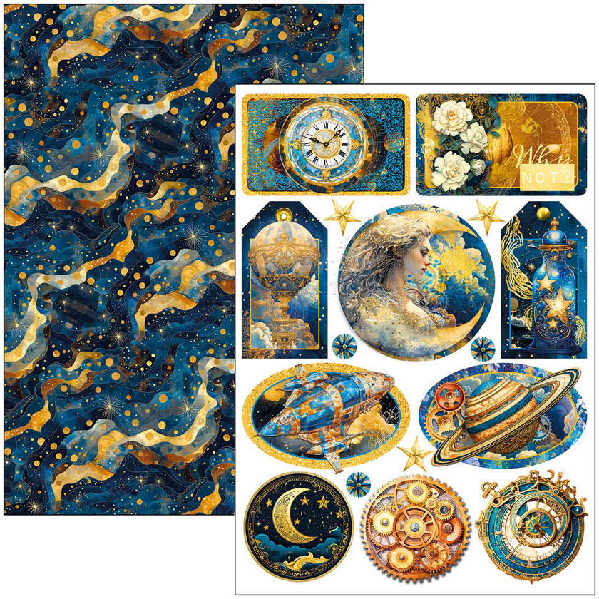 Celestial Creative Pad A4 9/Pkg