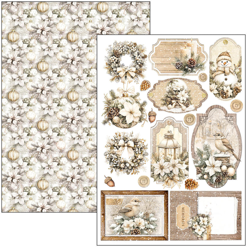 Winter Season Creative Pad A4 9/Pkg