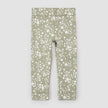 Floral Print on Sage Leggings