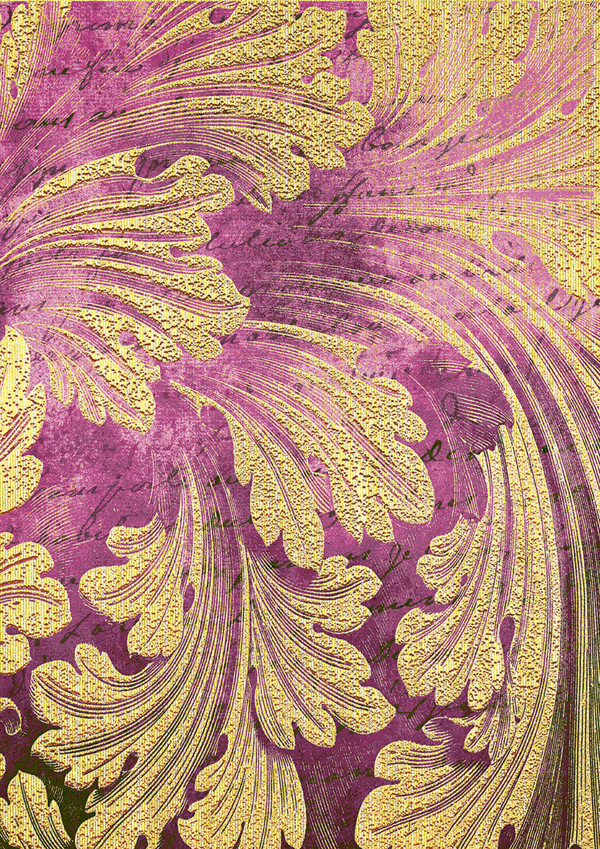 Deluxe Ethereal Paper Gold A4 5/Pkg