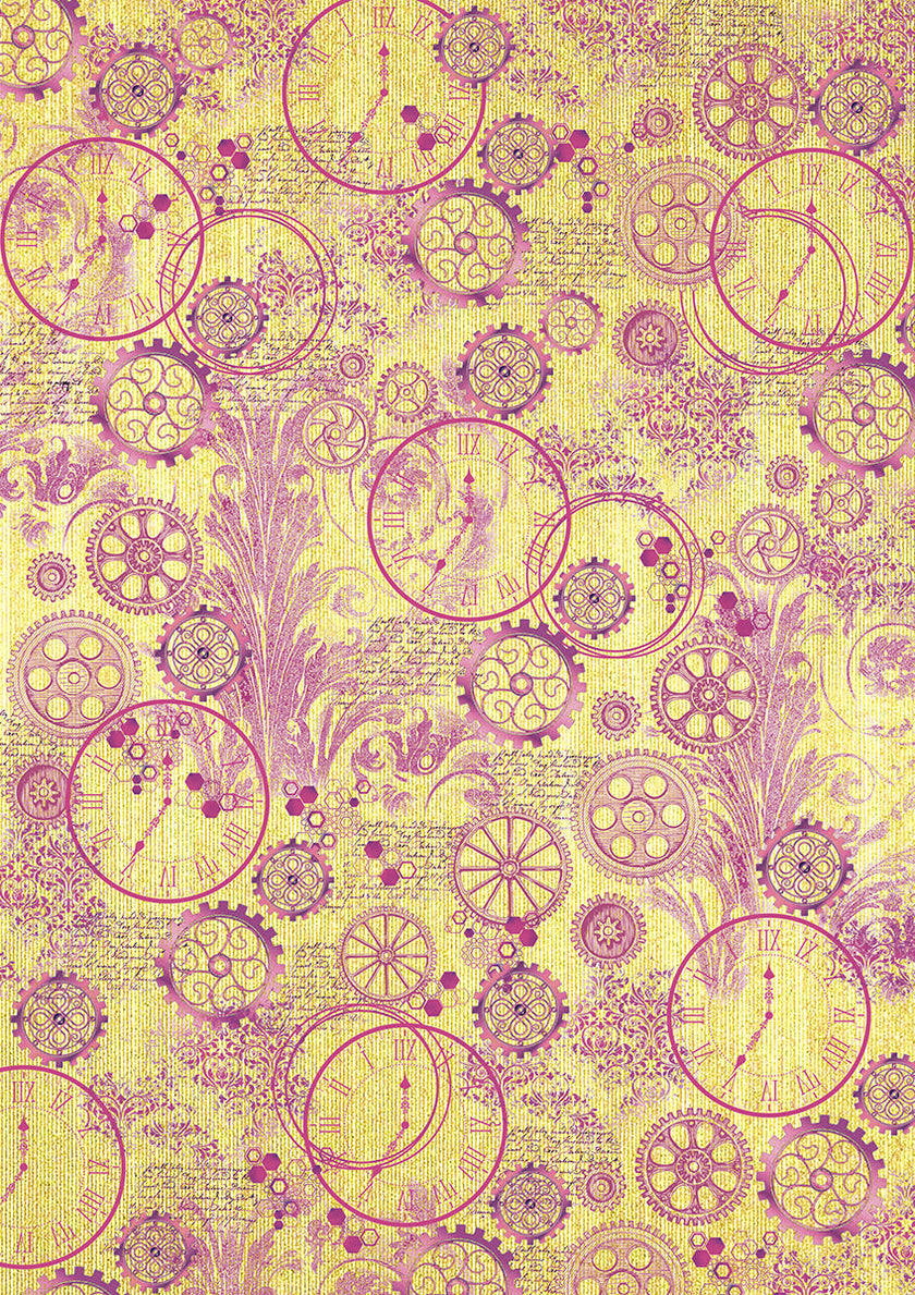 Deluxe Ethereal Paper Gold A4 5/Pkg