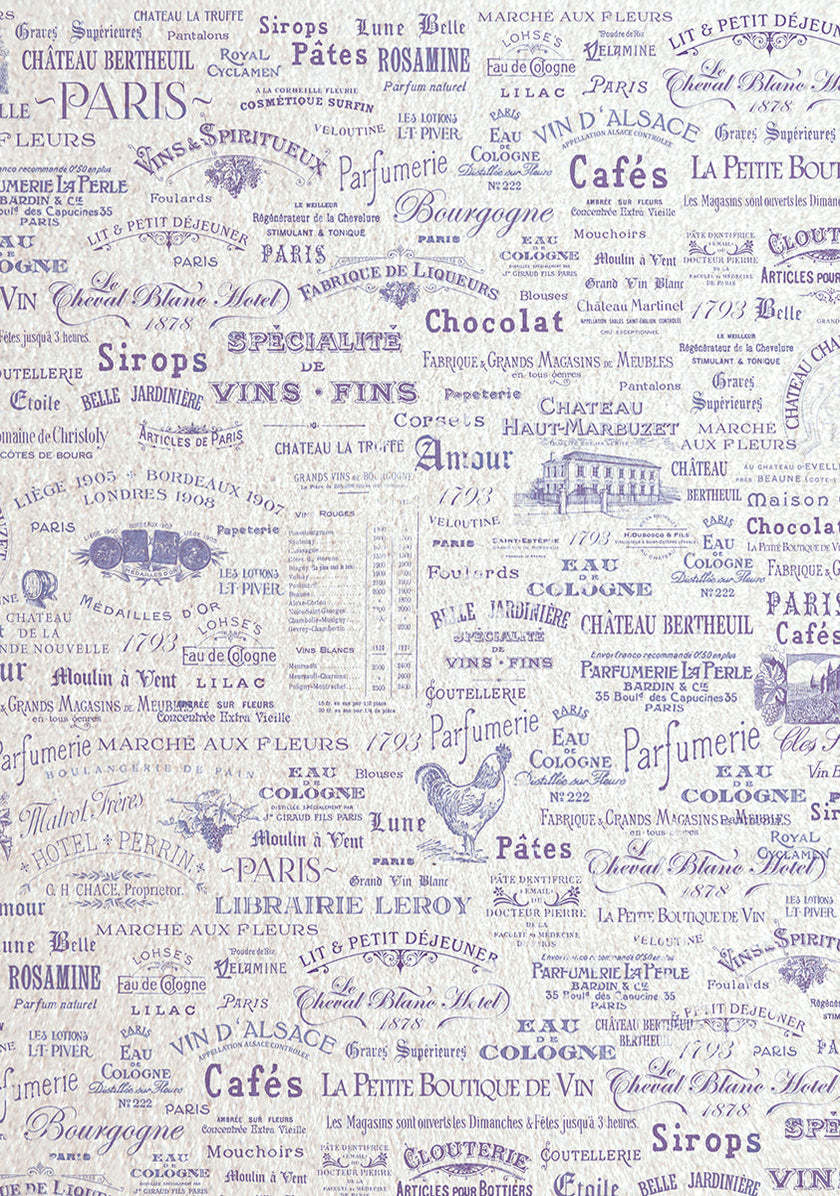 Deluxe Morning In Provence Paper Pearl  A4 5/Pkg