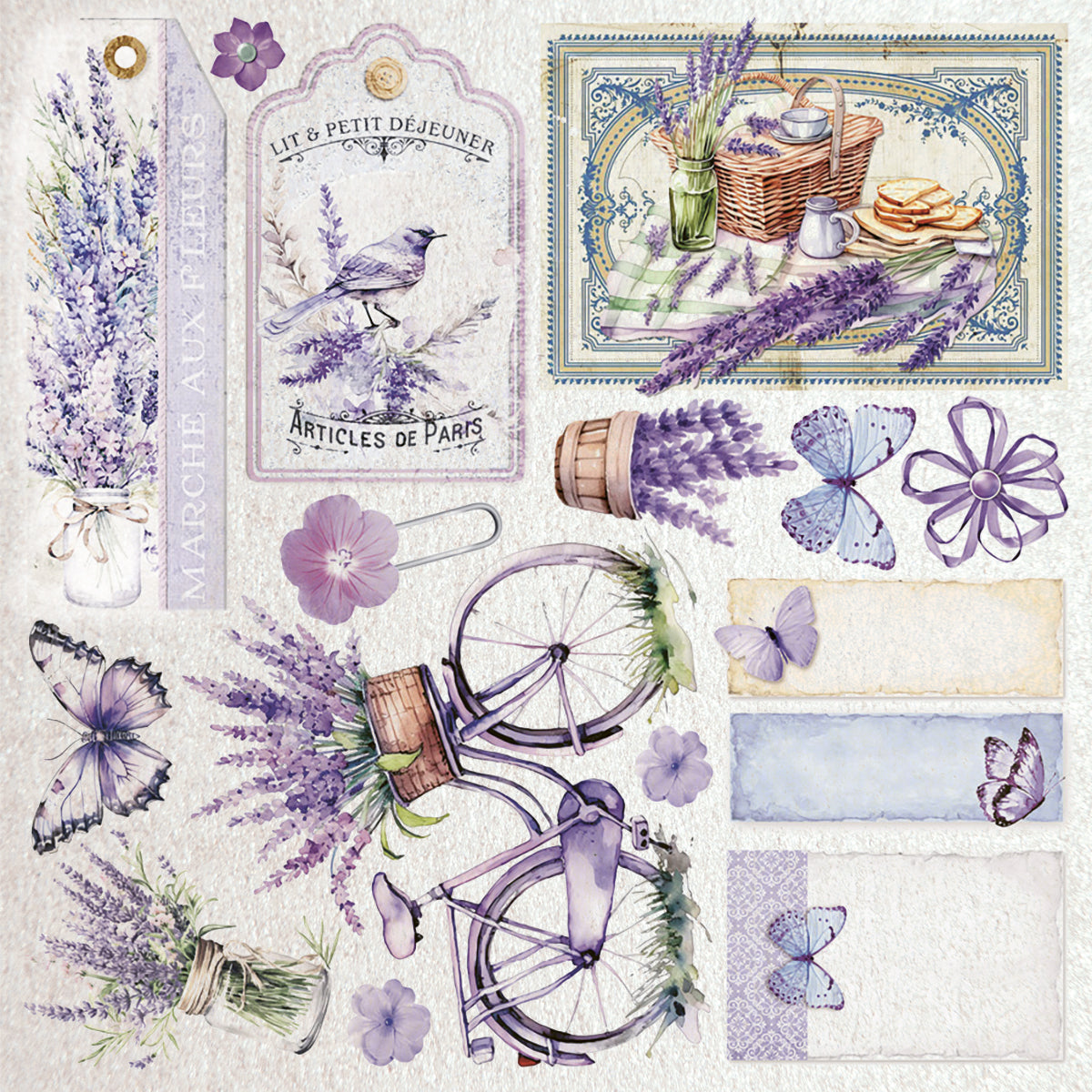 Deluxe Morning In Provence Paper Pearl 6
