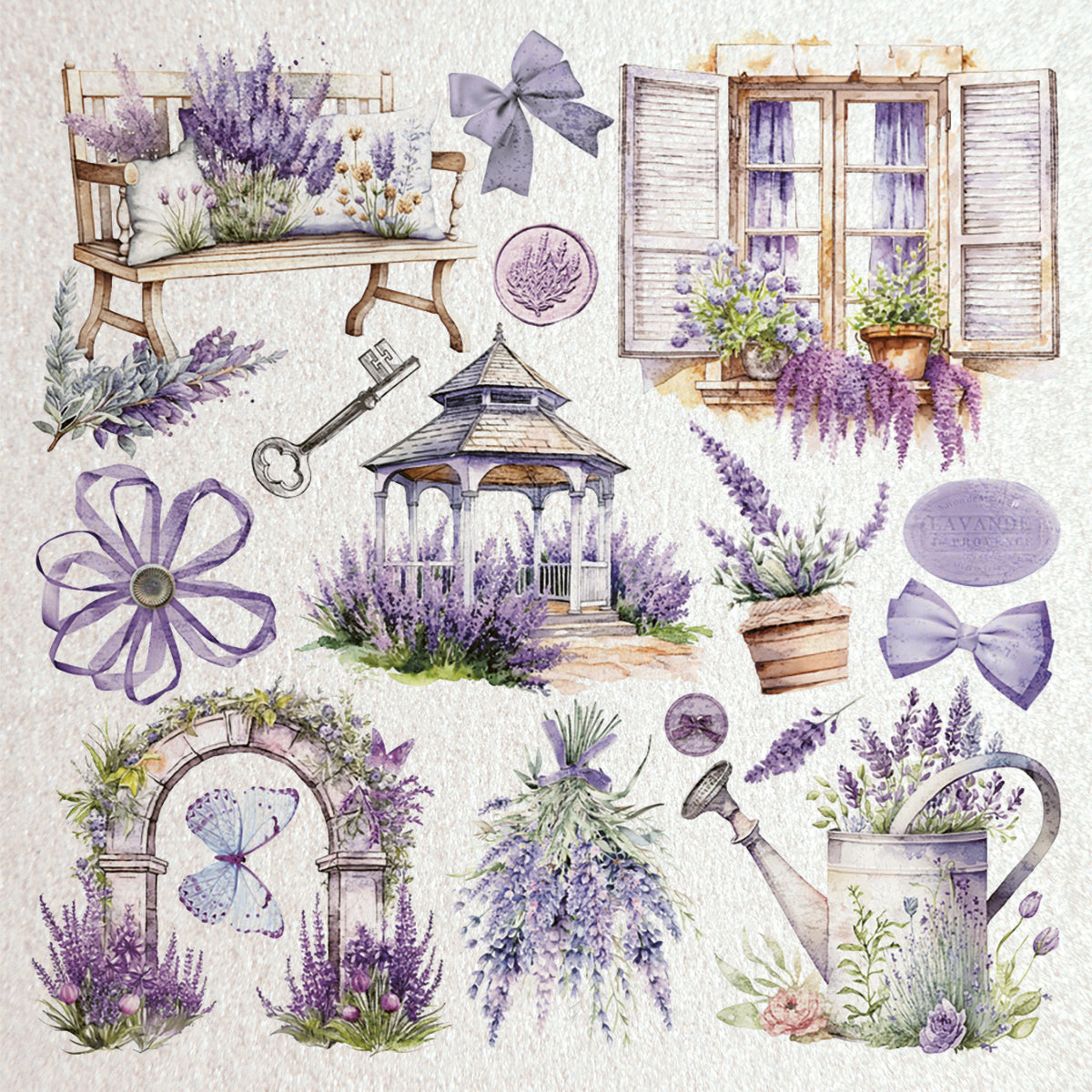 Deluxe Morning In Provence Paper Pearl 6