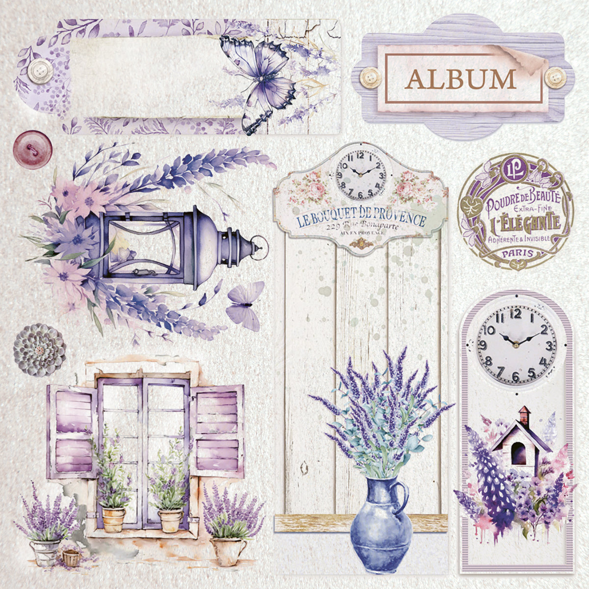 Deluxe Morning In Provence Paper Pearl 6