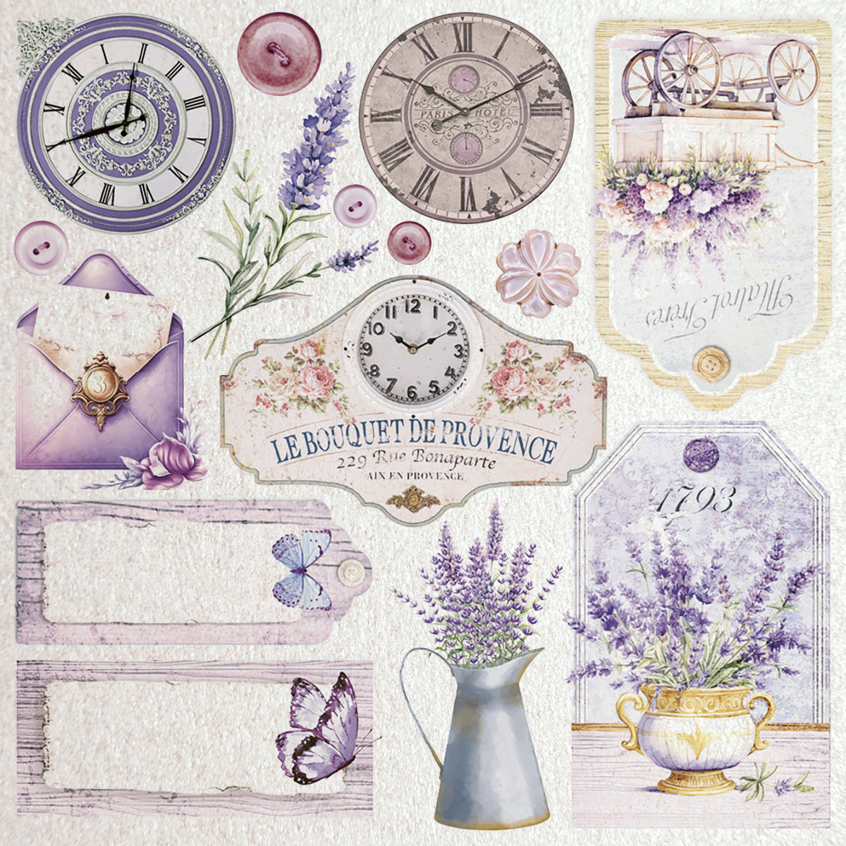 Deluxe Morning In Provence Paper Pearl 6