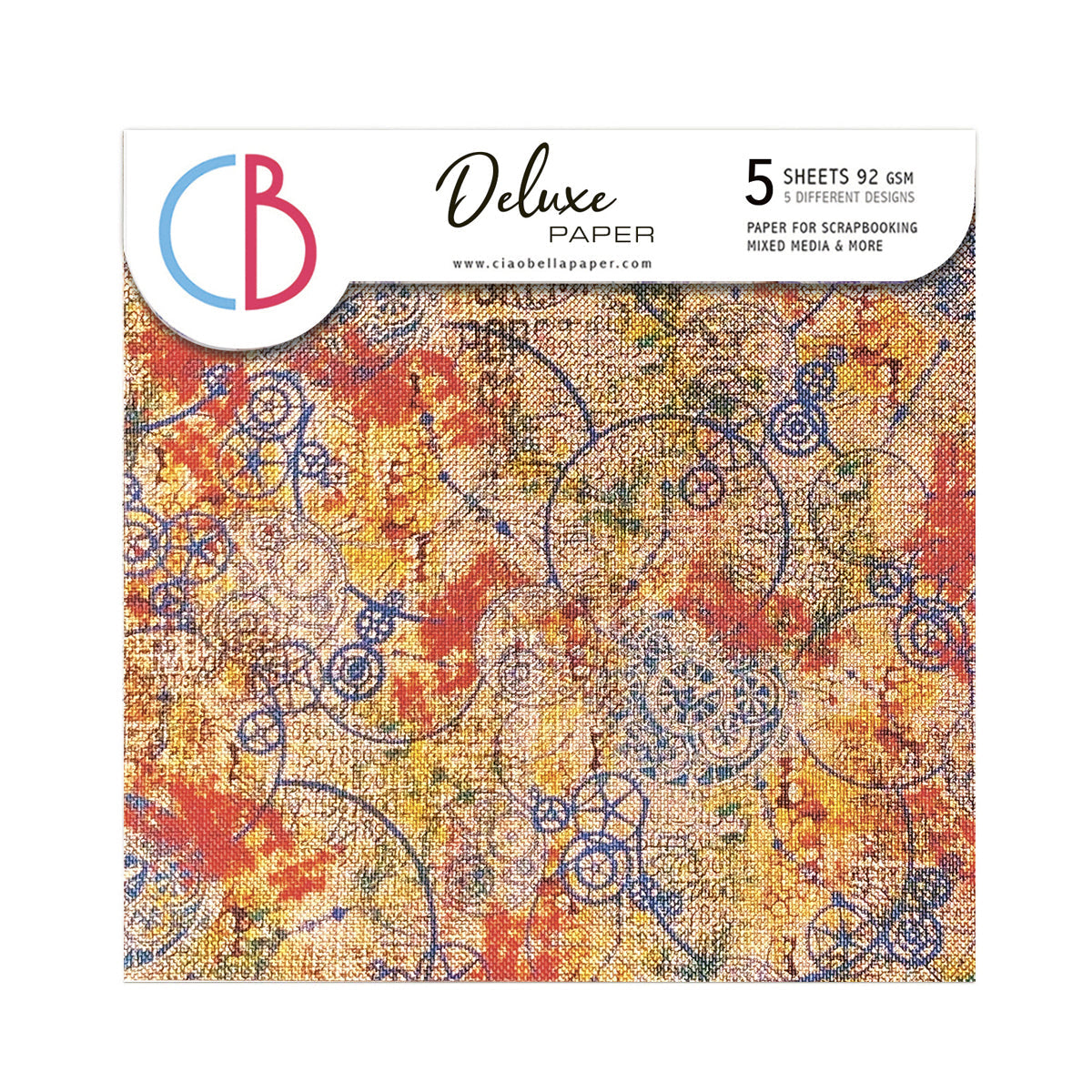 Deluxe Coral Reef Paper Copper 6