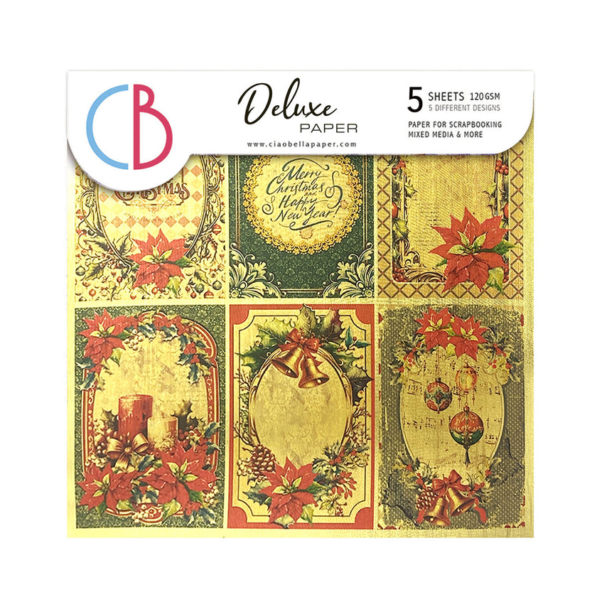 Deluxe The Nutcracker  Paper Gold 6