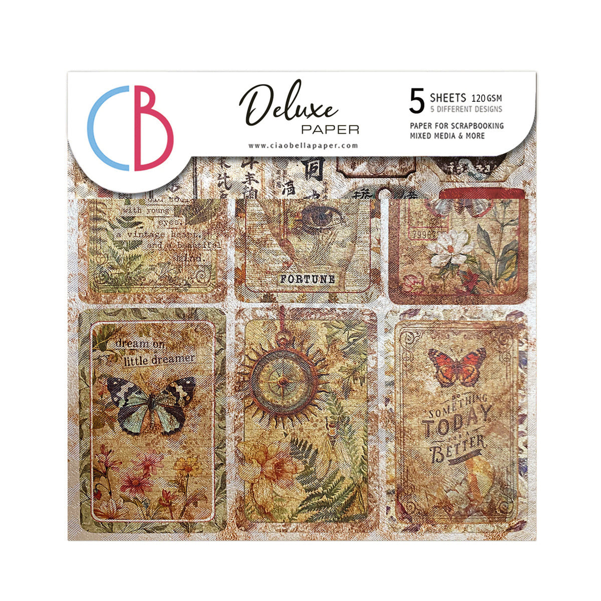 Deluxe Cabinet Of Curiosities Paper Pearl-Copper  6