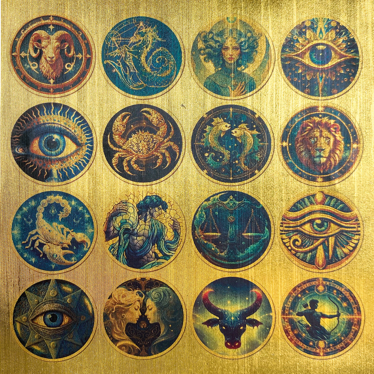 Deluxe Celestial Paper Gold  6