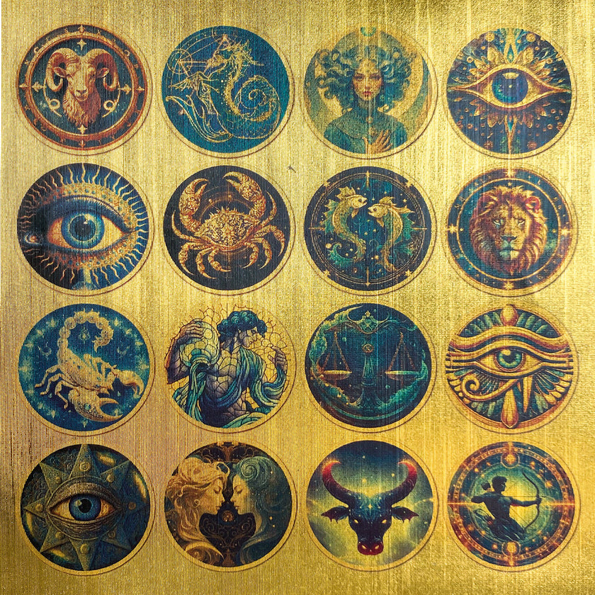 Deluxe Celestial Paper Gold  6