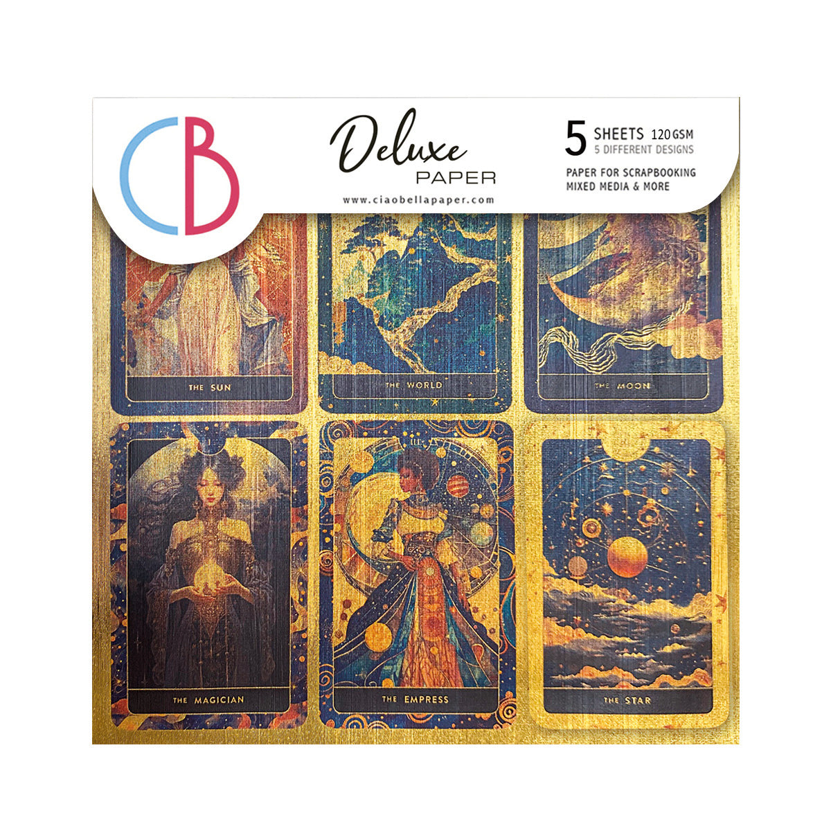 Deluxe Celestial Paper Gold  6