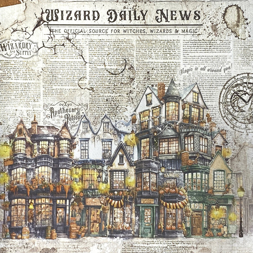 Wizard Academy Deluxe Paper Silver 6