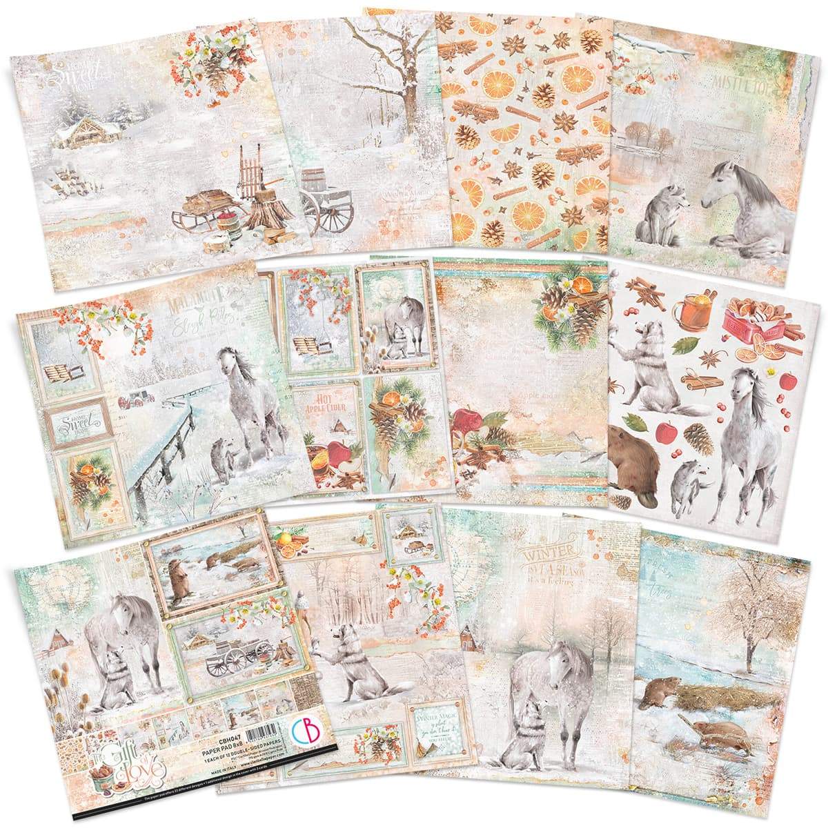 Ciao Bella The Gift of Love Paper Pad 8
