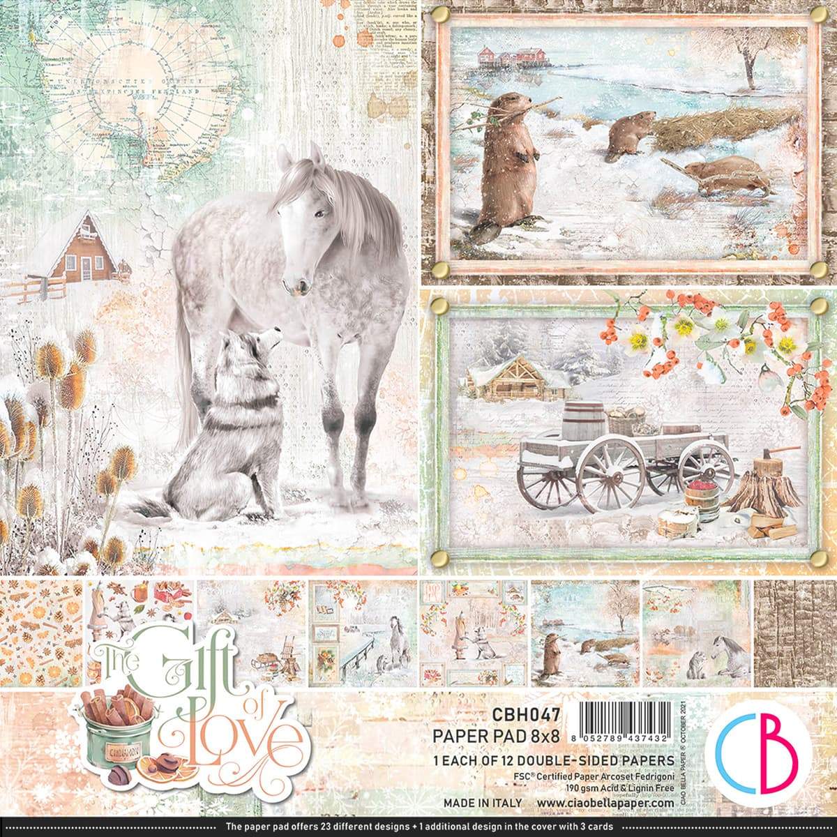 Ciao Bella The Gift of Love Paper Pad 8
