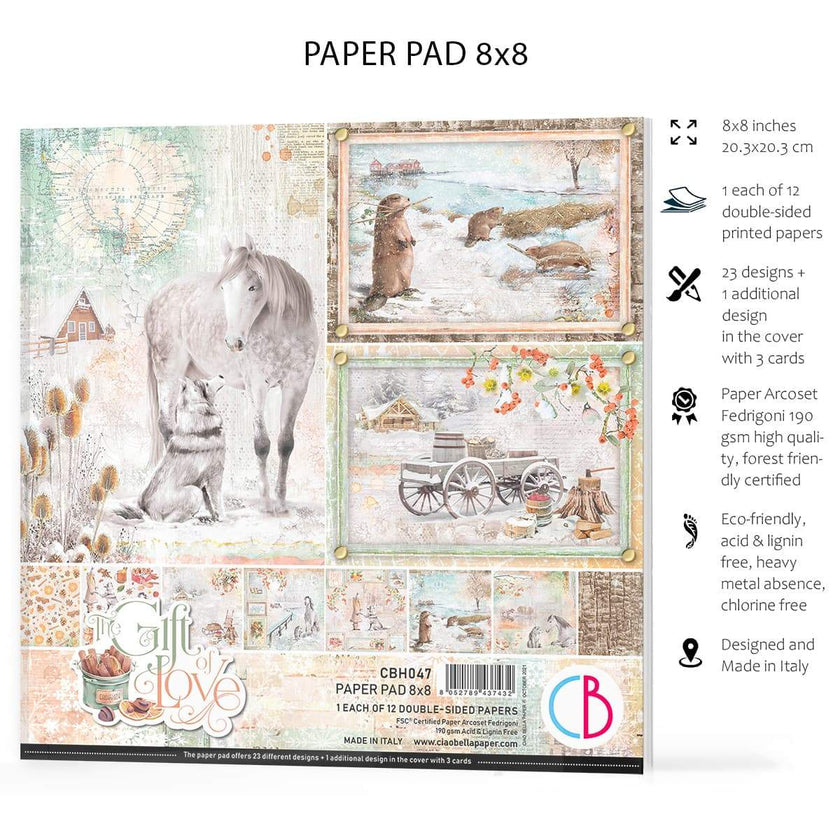 Ciao Bella The Gift of Love Paper Pad 8