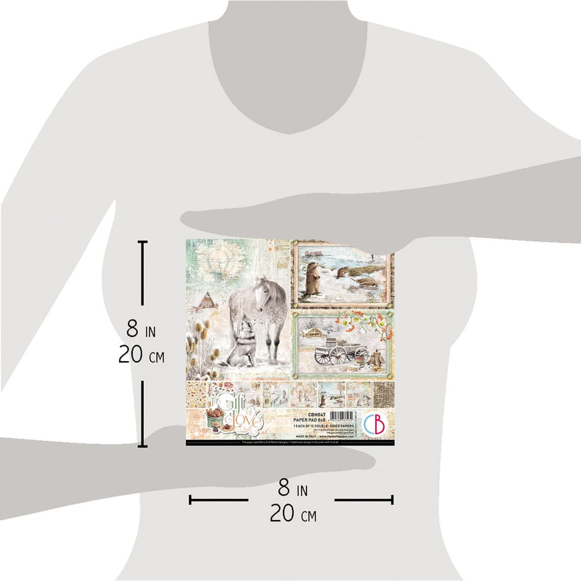 Ciao Bella The Gift of Love Paper Pad 8