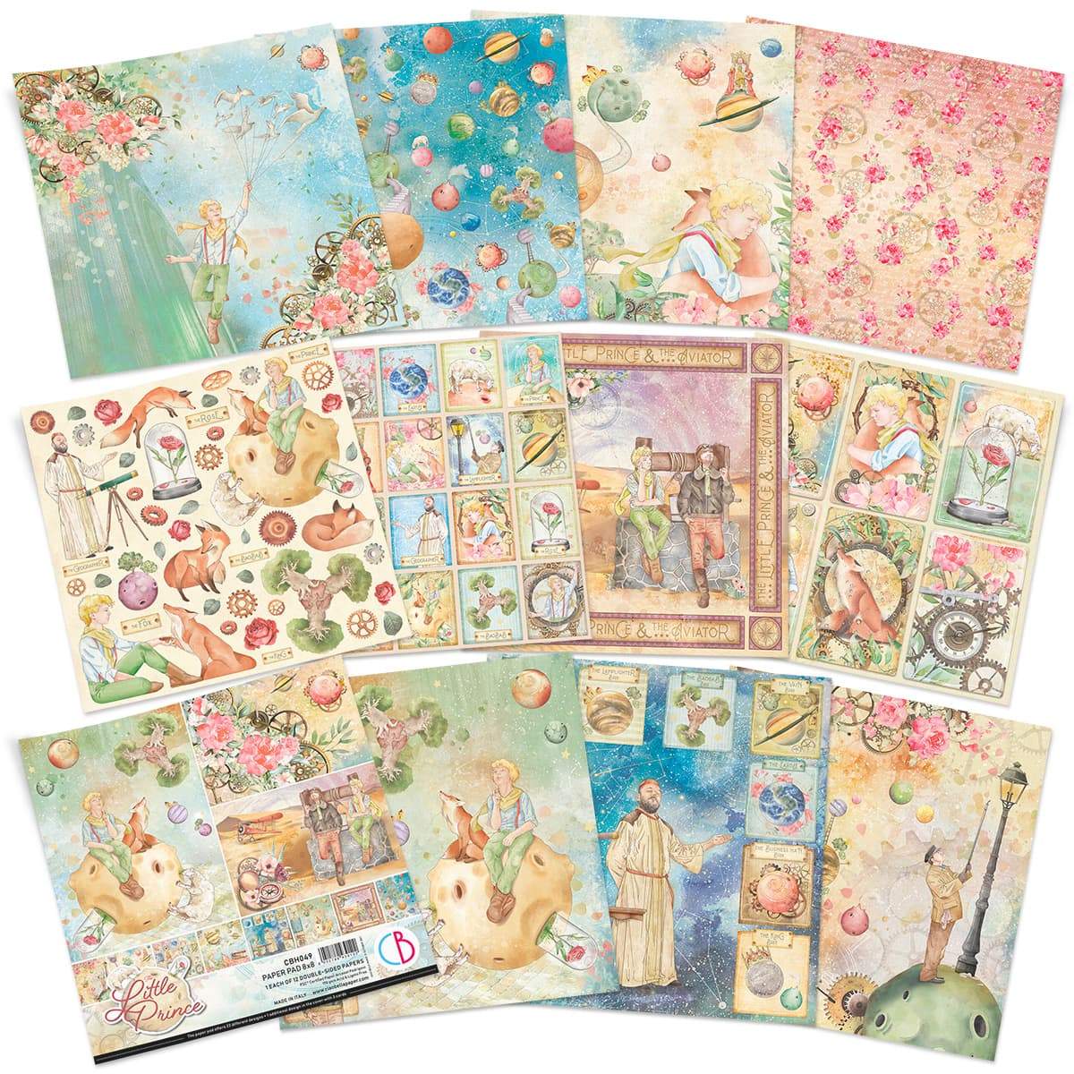Ciao Bella The Little Prince Paper Pad 8