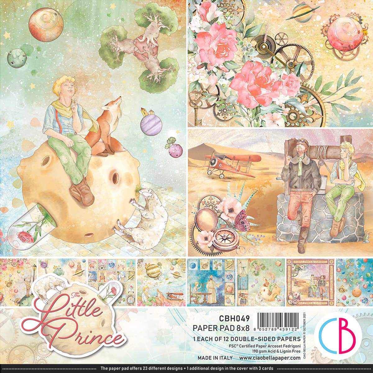 Ciao Bella The Little Prince Paper Pad 8