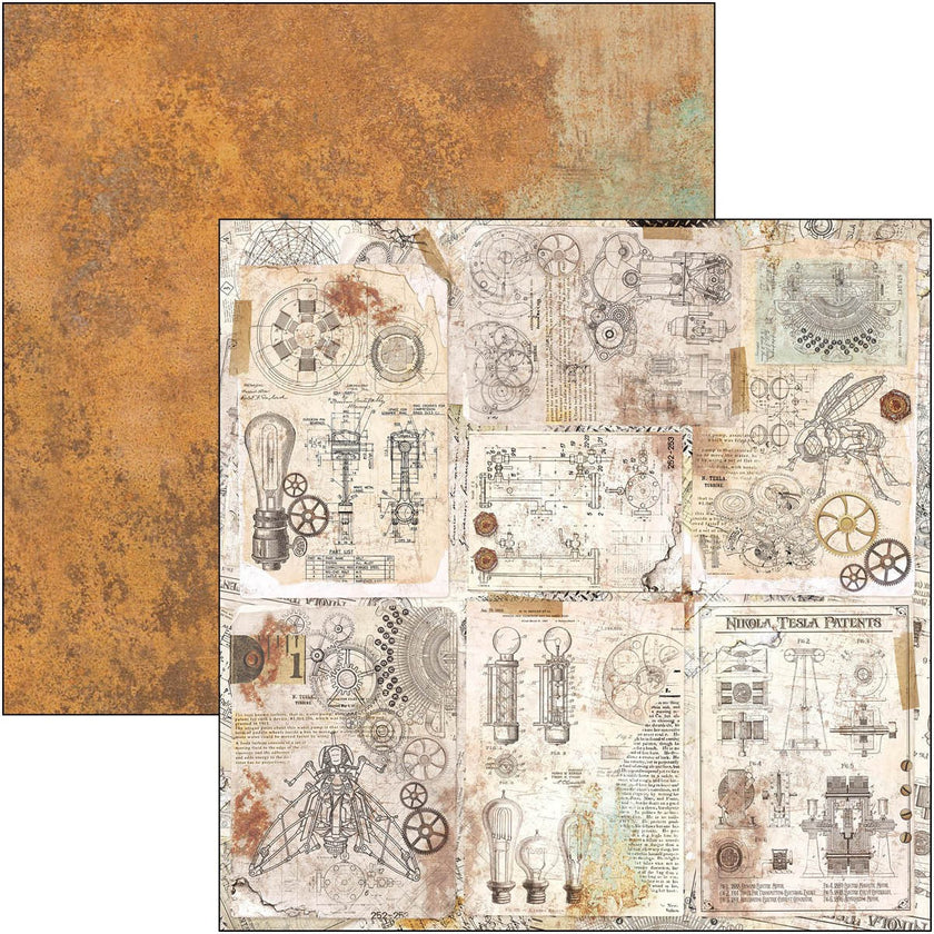 Ciao Bella Engine Of The Future Pad 8x8 12/Pkg