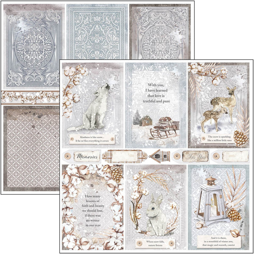 Cozy Moments Pad 8x8 12/Pkg
