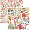 Christmas Vibes Pad 8x8 12/Pkg
