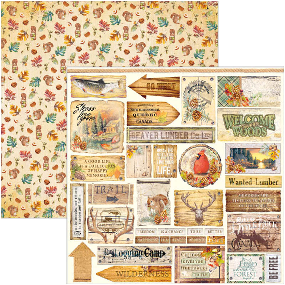 Ciao Bella Into The Wild Paper Pad 8