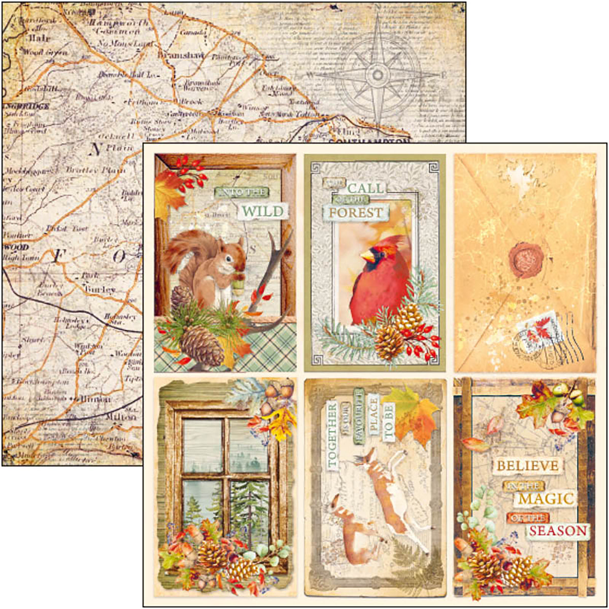 Ciao Bella Into The Wild Paper Pad 8