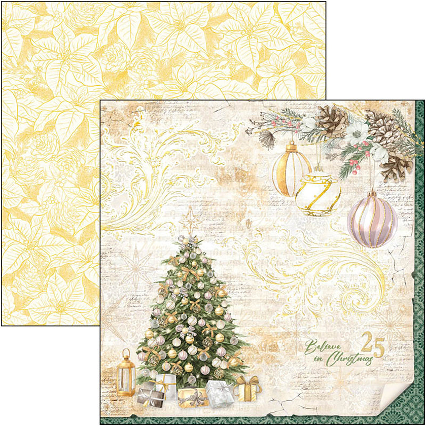 Ciao Bella Sparkling Christmas Paper Pad 8