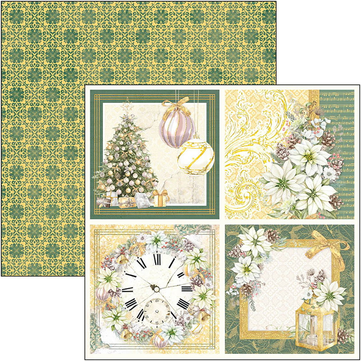 Ciao Bella Sparkling Christmas Paper Pad 8